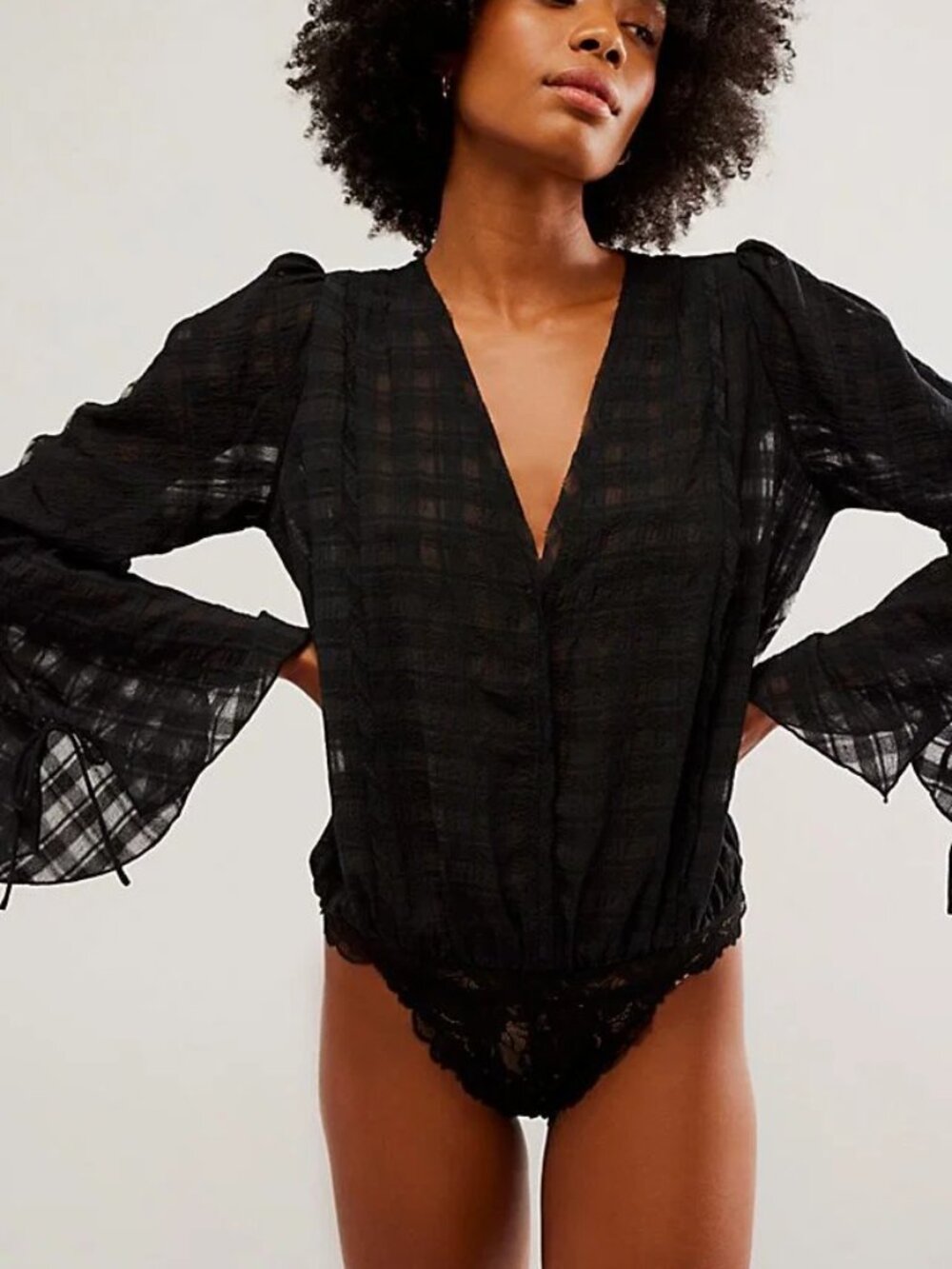 Free People Intimately Everything's Rosy Bodysuit